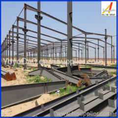 pre engineering steel structure building