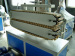 Plastic pipe production plant for pvc