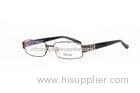 Full Rim Rectangular Dixon Optical Frames For Men , Durable Metal Eyewear Frames