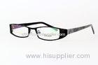 Black Full Rim Dixon Optical Frames For Men , Popular Colorful Comfortable