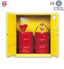 Adjustable Shelf Drum Flammable Hazardouschemical Storage Cabinet With Paddle Lock For Security
