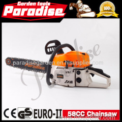 58cc Best Gasoline Extension Cutting Wood Chain Saw