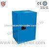 Stainless Steel Blue Chemical Storage Cabinet Double Wall Welded Bench Top Cabinet