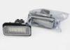 High Brightness 2 White 18 LED 3528 LED License Plate Lights For BENZ W203