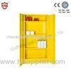 36 Litre Hazardous Storage Cabinet , 3 Shelves Large Customized Metal Cabinets