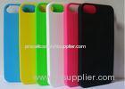 Rubber Coating iPhone 5s Cell Phone Cases Plastic Mobile Phone Battery Cover Case