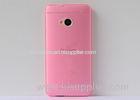 HTC One M7 Hard Shell OEM TPU Mobile Phone Protection Case Eco Friendly