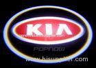 Red Base KIA Car Logo LED Ghost Shadow Light / 3Watt 12v LED Logo Light
