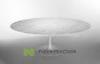 Marble Round Commercial Modern Dining Room Table for Hotel , Diameter 90cm
