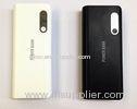 White Universal 8000mAh Portable Power Packs For Cell Phones / Mobile Phone