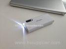 8000 mAh Portable External Battery USB Power Bank , Double Usb Power Bank