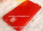 Transparent colorful TPU phone case for Samsung Note 3