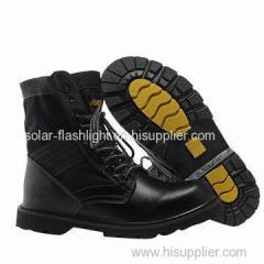 High temperature resistant work shoes-suede leather