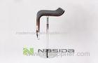 Tall Swivel Brown Piston Bar Stool Chairs for Commercial Furniture