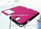 PC and TPU 2 In 1 Note 3 phone case with window