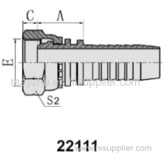 BSP FEMALE MULTISEAL SWAGED HOSE FITTING 22111