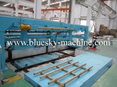 high speed cut to length line pneumatic stacker