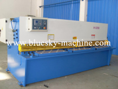 hydraulic swing beam shearing machine