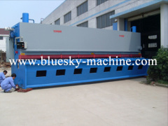 NC hydraulic guillotine shearing machine