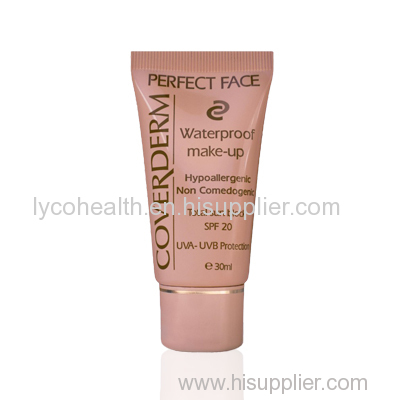 Coverderm Perfect Face (Non Comedogenic Cream Based Make-Up)