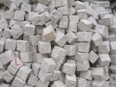 grey granite paving stone cube china granite