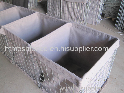 Sand Filled Hesco Barrier Military Perimeter Security Hesco Barrier