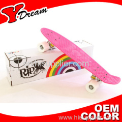 Penny plastic skateboard---Great For Kids/Mini Cruiser board