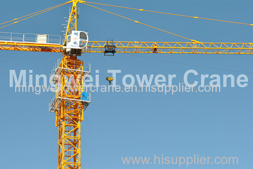 Self-erecting Tower Crane 6t QTZ80(TC5512)-Shandong Mingwei