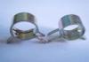 Pressure-resistant Spring Hose Clamps Galvanized 0.6 ~ 2.5mm Band Thickness