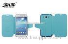 Blue Shock Resistant Samsung Phone Case , i9152 Phone Wallet Cover