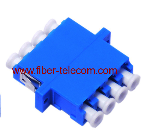 LC single mode quad fiber optic adapor