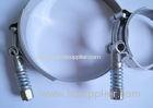 38 - 43mm Heavy Duty T Bolt Hose Clamp With Spring Screw Stainless Steel W2