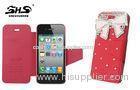 Girls Pink Apple iPhone Protective Cases OEM iPhone 4S Protection Cover
