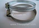 Europe Type Galvanized Hose Clamps 32 - 44mm For Petro-chemical Industry