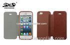 iPhone 5 / 5S PU Leather Cover with TPU Back Shell Shockproof Apple iphone Protective Cases