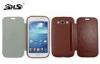 Waterproof Samsung Galaxy Phone Cases PU Leather Flip Cover with TPU Back Shell for i9082