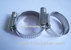 Mini American Automotive Worm Gear Stainless Steel Hose Clamps For Vehicles