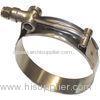 T Type Stainless Steel Hose Clamps 19mm Width for Petro-chemical Industry