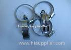Anti - corrosive 10 - 16mm Galvanized Hose Clamps With 9mm Band Width