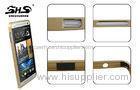 Custom HTC One M7 Hard Shell , Aluminum Bumper Phone Case Cover