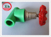 PPRC Stop valve with brass insert DN16