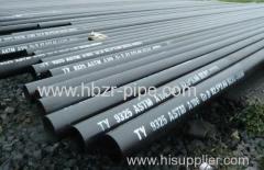 ASTM A333 GR.6 24&quot; SCH 80 ALLOY STEEL BE SEAMLESS PIPE