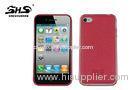 Apple iphone Protective Cases - iPhone 4 / 4S Pasted PU Plastic Double Color Cover