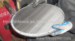 Double Layer Filter Mesh Disc Round filter disc