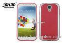 Pasted PU Plastic Samsung Galaxy Phone Cases Double Color Protective Cover for S4 i9500