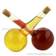 Wholesales hand blown Glass cruets