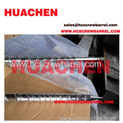 chromium plating barrier screw barrel for PVC