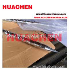 chromium plating barrier screw barrel for PVC