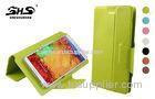 Green Universal Phone Holster Leather Cell Phone Cases Removable Spring Plate