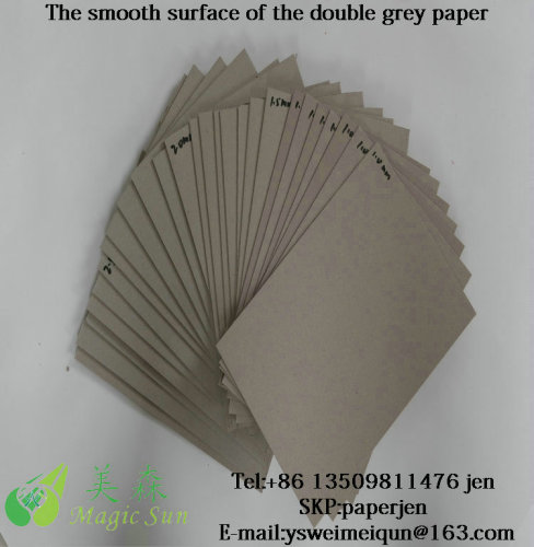 1300gsm smooth grey board 